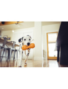 Zogoflex Qwizl- интерактивна играчка с възможност за поставяне на лакомства и награди 14 см.