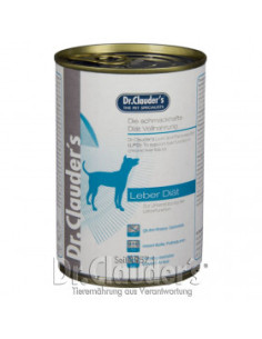 Лечебна консервирана храна за кучета Dr.Clauders Diet LPD Liver за подпомагане на чернодробната фунция