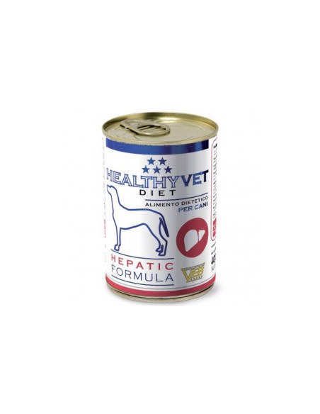Консервирана кучешка храна HEALTHYVET DIET HEPATIC за поддържане на чернодробната функция