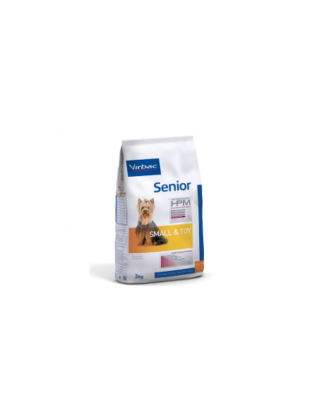 Virbac Senior Small - Toy - пълноценна храна за кучета мини и малки породи над 10 годишна възраст