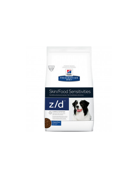 Hills Prescription Diet z/d Ultra - хидролизирана диета за кучета с хранителни алергии 10 кг.