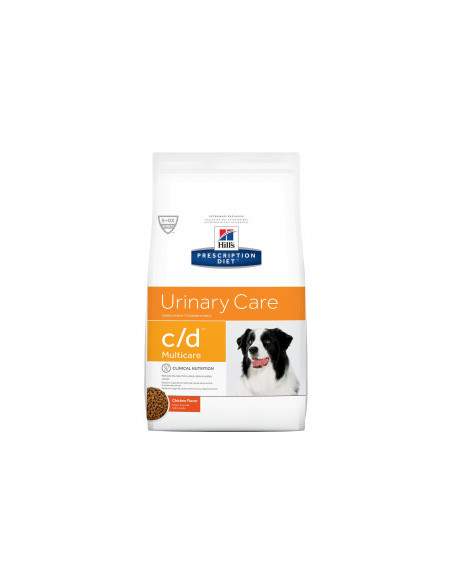 Hills Prescription Diet c/d - струвитни уролити и профилактика на оксалатни уролити при кучета 2 кг.