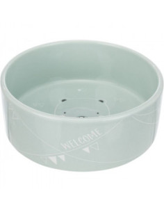 Керамична купичка за подрастващи кученца Trixie Junior Ceramic Bowl в пастелни цветове