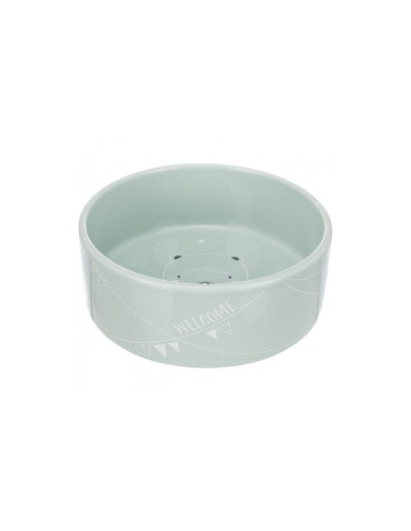 Керамична купичка за подрастващи кученца Trixie Junior Ceramic Bowl в пастелни цветове