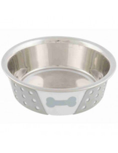 Купа от неръждаема стомана Trixie Bowl с дизайн кокалче