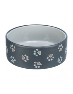 Керамична купа Trixie Ceramic Bowl "Jimmy" с дизайн на лапички