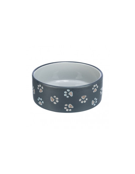 Керамична купа Trixie Ceramic Bowl "Jimmy" с дизайн на лапички