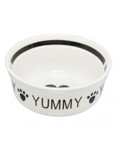 Керамина купичка Trixie Ceramic Bowl "Yummy" с надпис