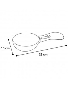 Дигитална, мерителна лъжица за храна Flamingo DIGITAL FOOD SCOOP с електронна везна за измерване на количеството храна