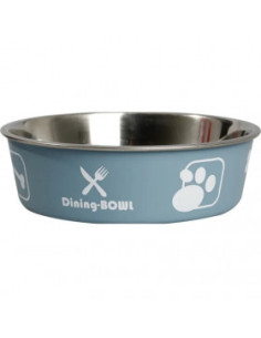 Метална синя купа Flamingo KENA Blue- с противоплъзгаща основа