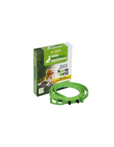 Противопаразитен нашийник за кучета Croci Neem Oil Collar Natural Defense с масло от нийм