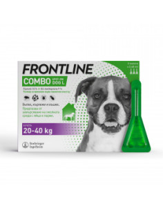 Frontline Combo Spot On L - противопаразитна пипета за кучета от 20 до 40 кг.