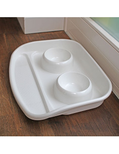 Ferplast Lindo комплект купи за хранене с поставка 2