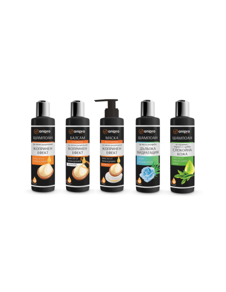 anipro Lux шампоан за куче, копринен ефект 200 мл