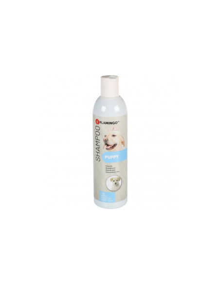 Шампоан за подрастващи кученца Flamingo PUPPY SHAMPOO специално създаден за чувствителната бебешка кожа