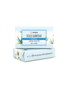 anipro Хидратиращ Твърд шампоан с авокадо и алое 60 г