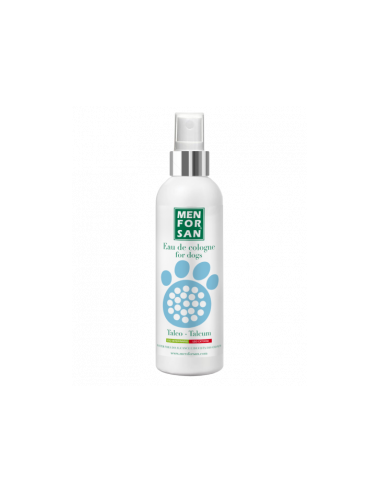 Парфюм за кучета MEN FOR SAN с талк 125 мл.