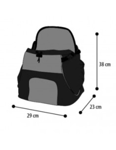 Транспортна чанта, кенгуру за кучета и котки Flamingo FRONT CARRIER SYBIL 29x23x38CM