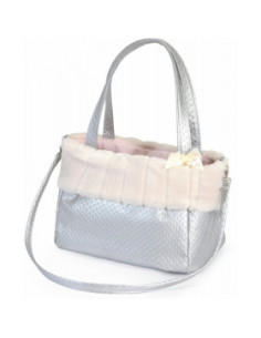 Мека транспортна чанта за кучета с къса и дълга дръжка