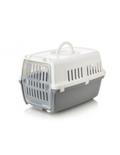 Транспортна чанта ZEPHOS 1 сиво и бяло