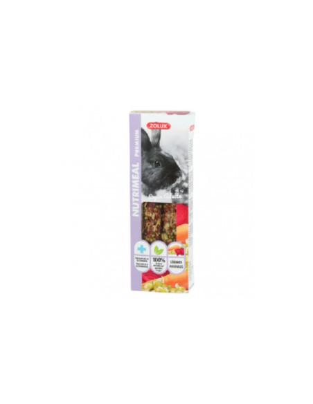 Крекери за зайци Zolux Premium Stick Nutrimeal Rabbit със зеленчуци