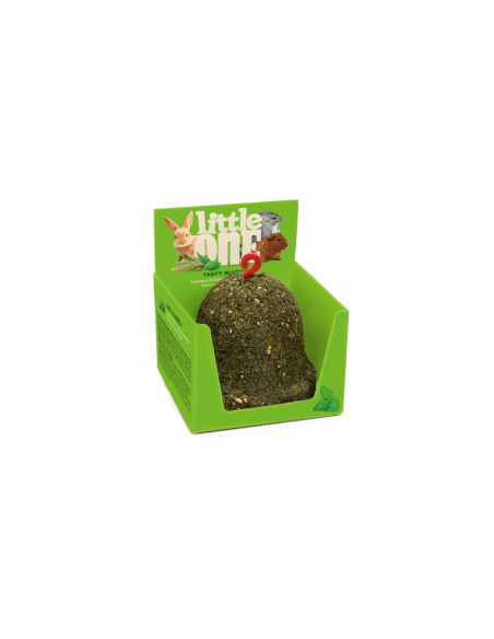 Натурнално лакомство за зайци и гризачи Little One Tasty Bluebell камбанка от ливадно сено и червено просо 150гр.