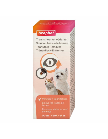 Beaphar Tear Stain Remover капки за почистване на козината около очитe 50мл