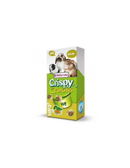 Versele Laga Crispy Chunkies with Hay лакомство за малки животни със сено 75гр.