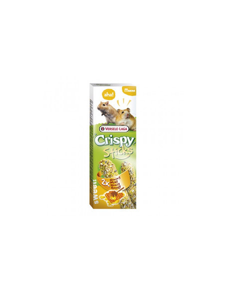 Versele Laga Crispy Sticks for Hamsters and Gerbils with Honey лакомство за хамстери и джербили с мед 2х55гр.
