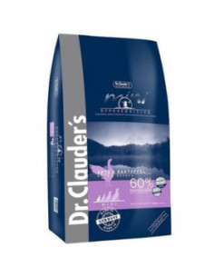 Суха храна Dr.Clauders Mini с патешко месо, картофи и ябълки за пораснали кучета от малките породи