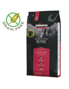 Chicopee Holistic Nature Active Salmon - Potato - суха храна БЕЗ зърнени култури за активни кучета със сьомга и картофи