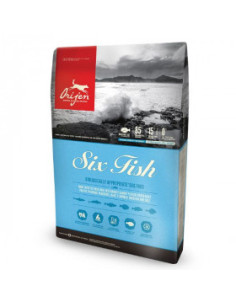 Суха храна за куче Orijen Six Fish for Dogs 11.400кг.