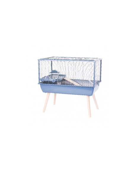 Клетка за хамстер Zolux NEOLIFE 80 HAMSTER CAGE в син цвят