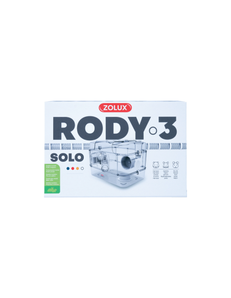Zolux - клетка за дребни гризачи SOLO BLANC 28см х 41см х 27см