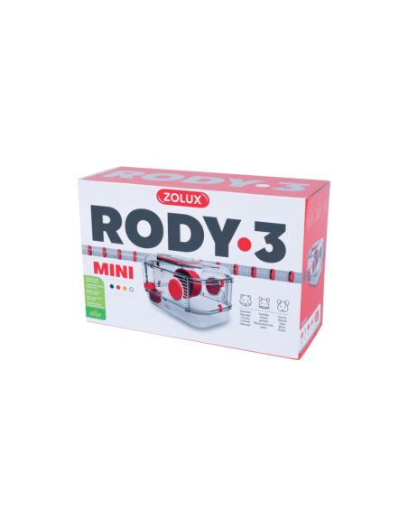Zolux - клетка за дребни гризачи MINI GRENADINE 18см х 33см х 21см
