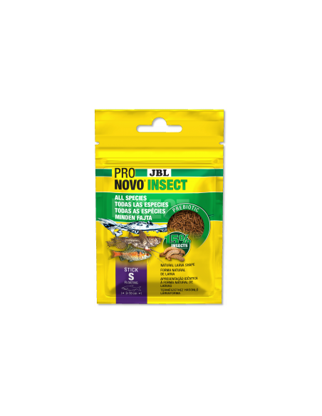 JBL PRONOVO INSECT STICK S 250ml -Осн. храна, пръчици размер S за всички видове аквариумни рибки от 3-10 см.