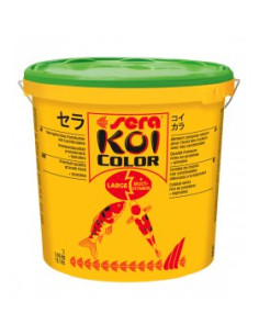 Храна за подсилване на цветовете на риби Кои SERA KOI COLOR LARGE 21000мл.