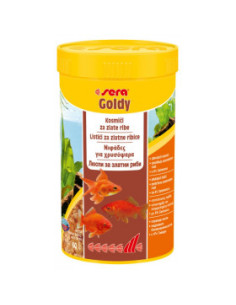 Sera Goldy храна за златни и студеноводни рибки 12гр.