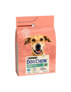 Пълноценна суха храна за кучета Purina DOG CHOW Light с Пуешко месо