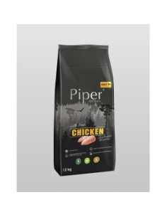 Суха храна Piper Super Premium Chicken за израстнали кучета със свежо пилешко месо 12 кг