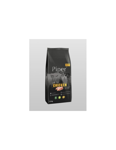 Суха храна Piper Super Premium Chicken за израстнали кучета със свежо пилешко месо 12 кг