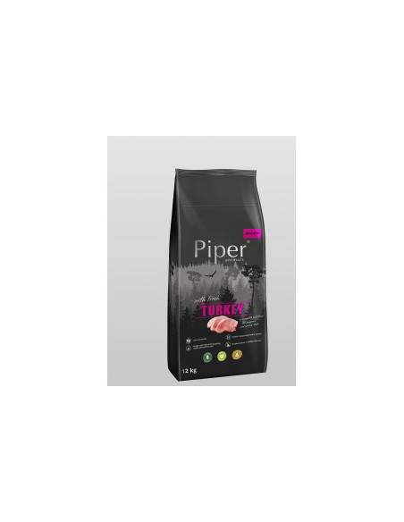 Суха Храна Piper Super Premium Junior Turkey За Подрастващи Кученца със Свежо Пуешко Месо