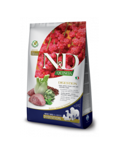 Суха храна за кучета N-D DOG QUINOA DIGEST LAMB - с агнешко,копър,киноа и артишок