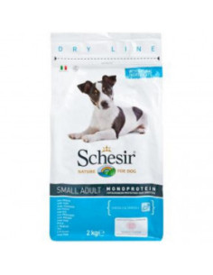 Shesir Small Adult-монопротеинна храна за кучета над 12 месеца от дребните породи с риба