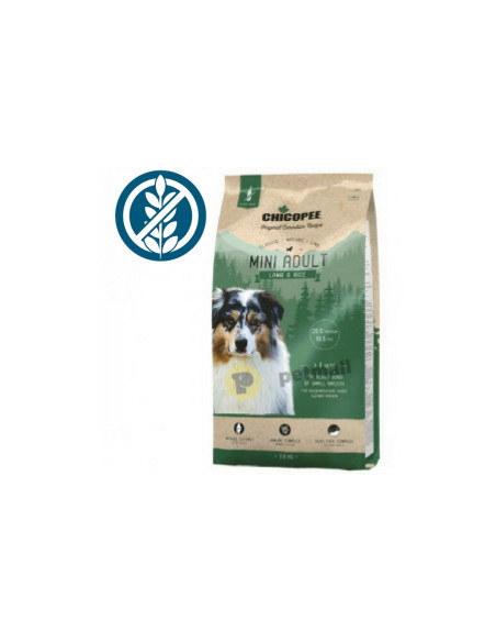 CHICOPEE Classic Nature Adult Mini - храна за кучета над 1 година от малките проди с агнешко и ориз без добавени зърнени култ