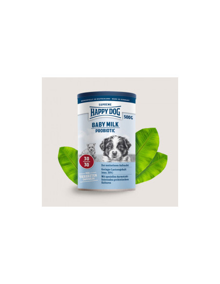 Happy Dog Baby Milk Probiotic - сухо мляко за бебета кученца с пробиотик 500гр