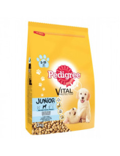 Pedigree Junior за подрастващи кучета с вкус на пилешко месо