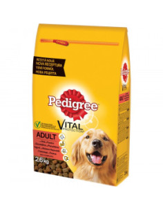 Pedigree Adult с телешко и птиче месо за кучета над 1 година