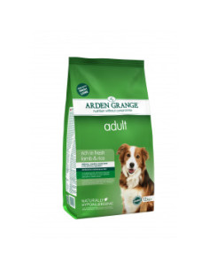 Суха храна за пораснали кучета от всеки размер и порода с чувствителен стомах Arden Grange Adult Formulas над 12 месеца с агн