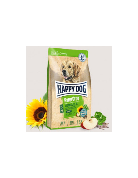 Суха храна за кучета Happy Dog NaturCroq Lamb - Rice